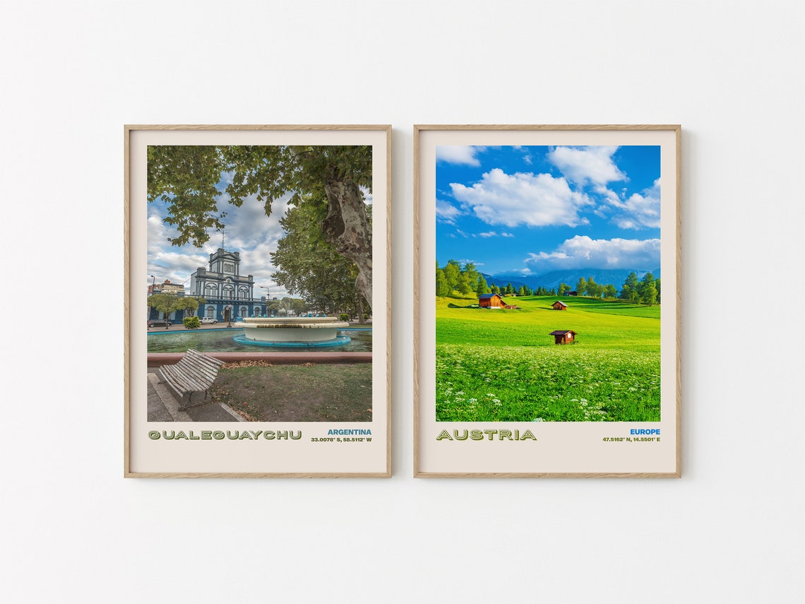 Gualeguaychu Travel Poster Gualeguaychu Print Gualeguaychu Photo Print Gualeguaychu Travel Art Argentina Picture Gualeguaychu 2 - Image 2