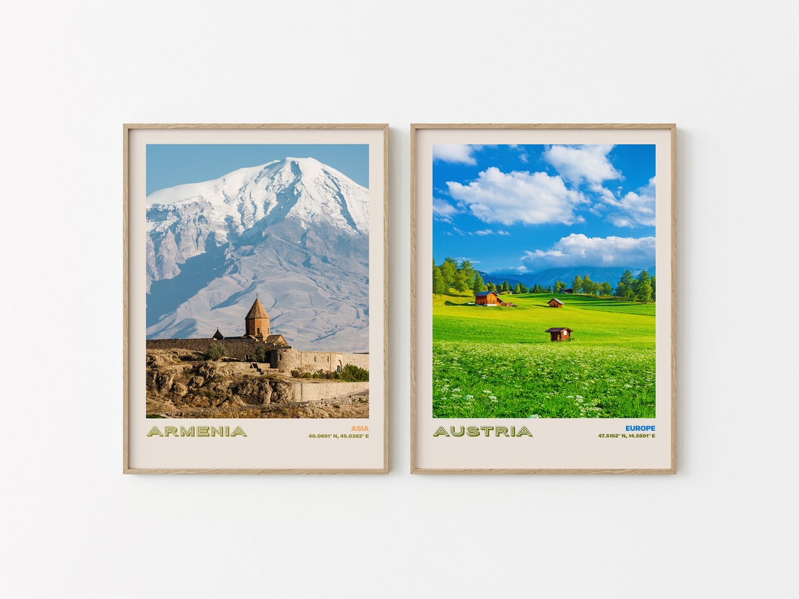 Armenia Travel Poster Armenia Print Armenia Photo Print Armenia Wall Decor Armenia Travel Art Armenia Armenia Picture Armenia 1 - Image 2