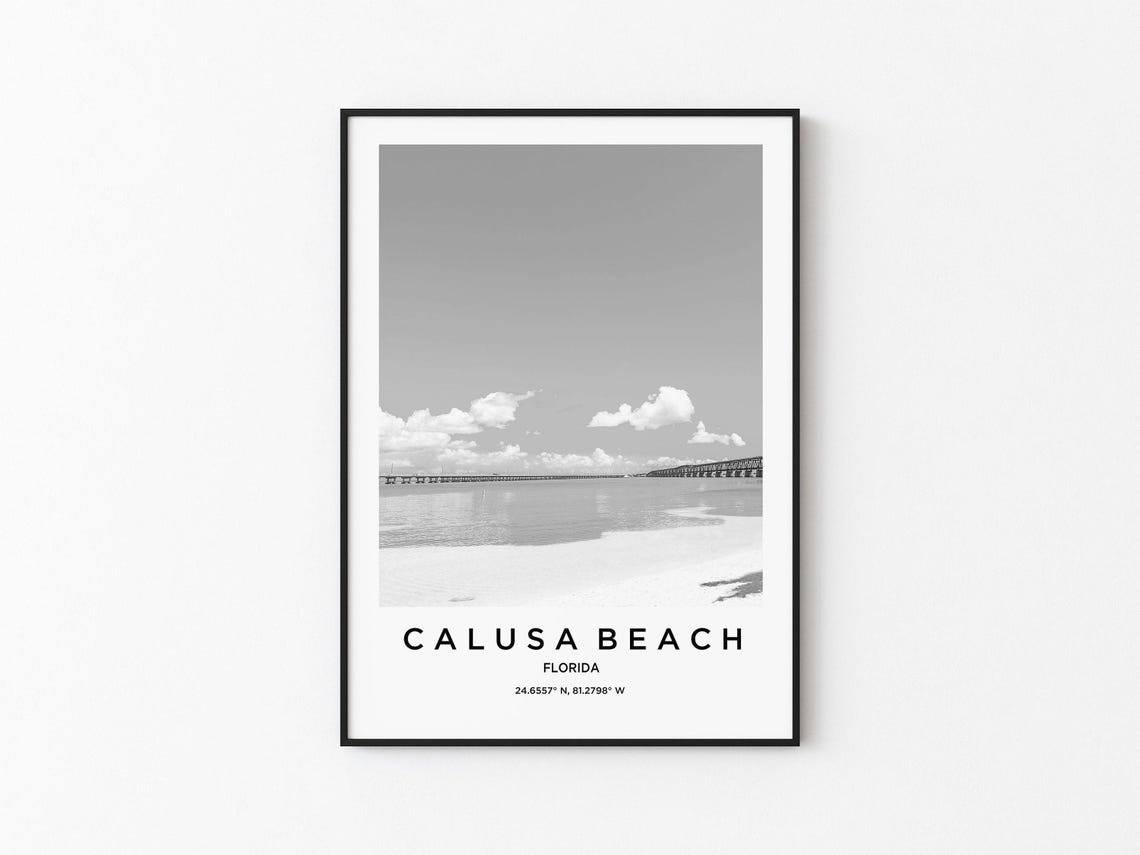Calusa Beach Art Calusa Beach Print Calusa Beach Poster Calusa Beach Art Calusa Beach Photo Calusa Beach Map Calusa Beach Painting