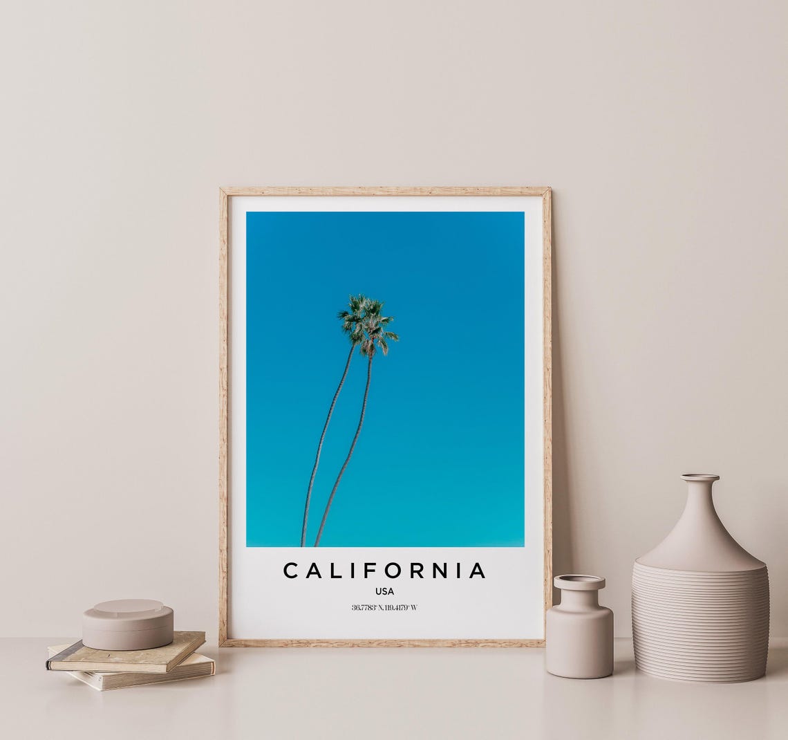 California Art California Print California Poster California Art California Photo California Map California Painting California Travel - Image 2