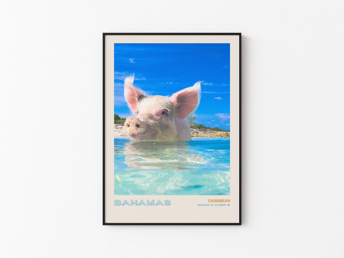 Bahamas Travel Poster Bahamas Print Bahamas Photo Print Bahamas Wall Decor Bahamas Travel Art Bahamas Bahamas Picture Bahamas 5 - Image 3