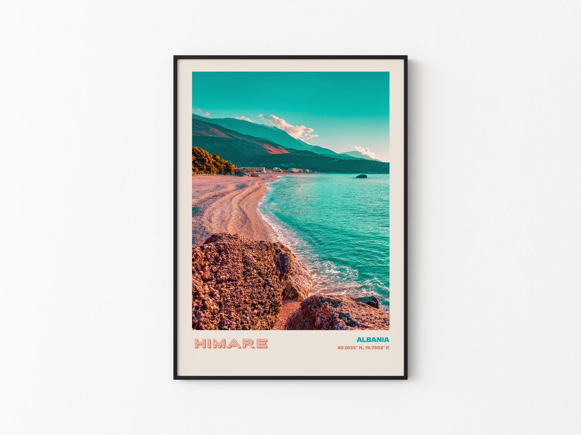 Himare Travel Poster Himare Print Himare Photo Print Himare Wall Decor Himare Travel Art Himare Himare Picture Himare 6 - Image 3