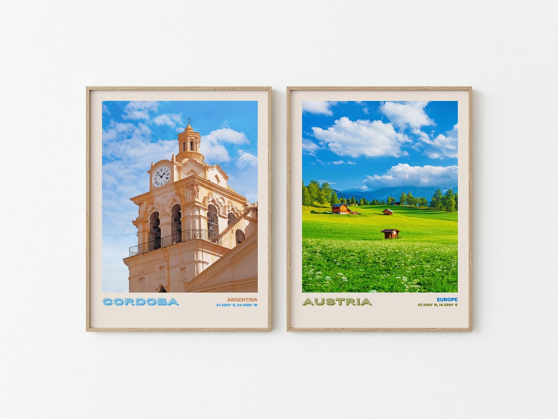 Cordoba Travel Poster Cordoba Print Cordoba Photo Print Cordoba Wall Decor Cordoba Travel Art Argentina Picture Cordoba 4 - Image 2