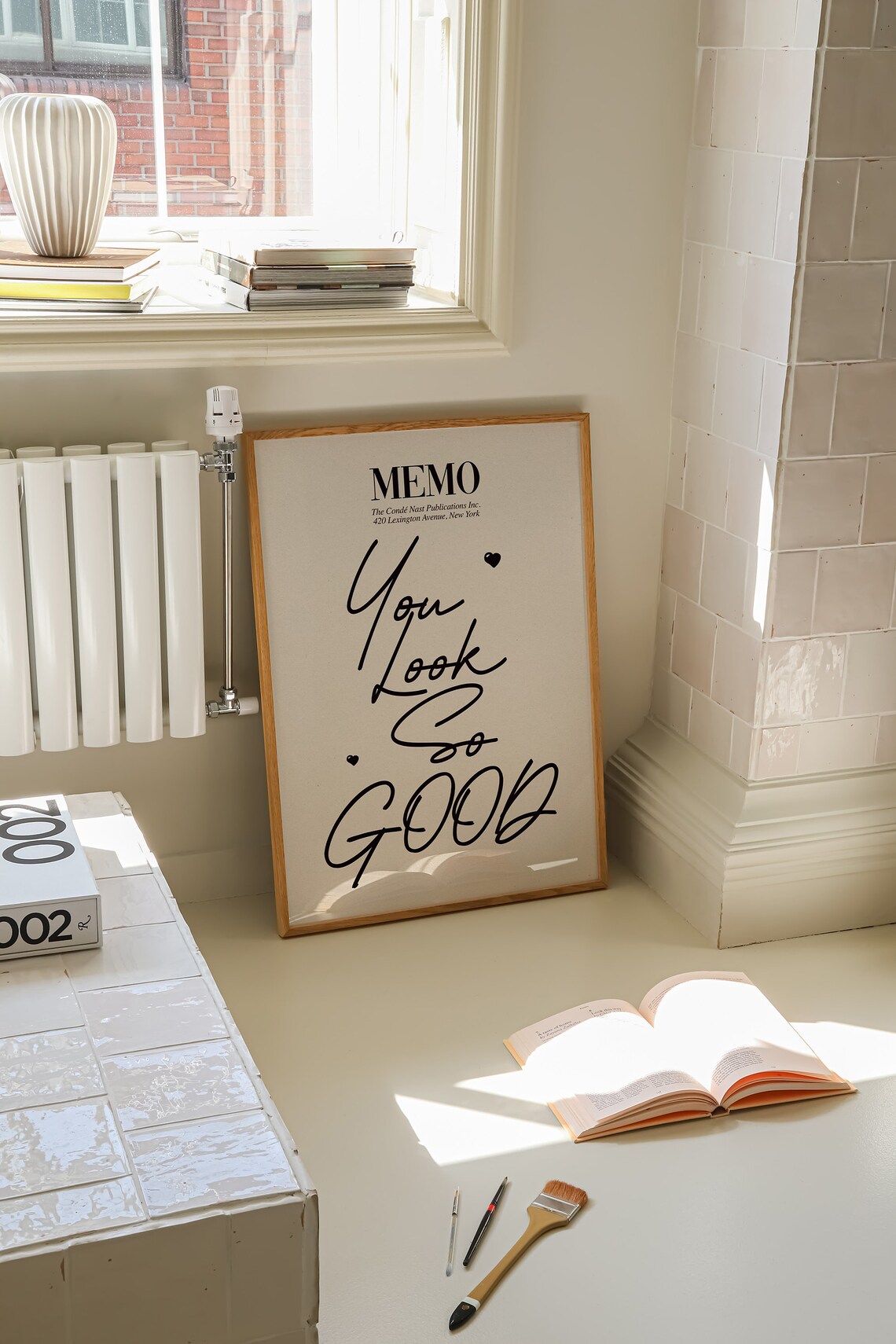 Guest Check You Look So Good Retro Art Print - Image 3