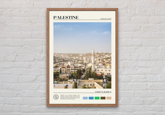 Palestine Photo Print, Wall Art for Home Decor
