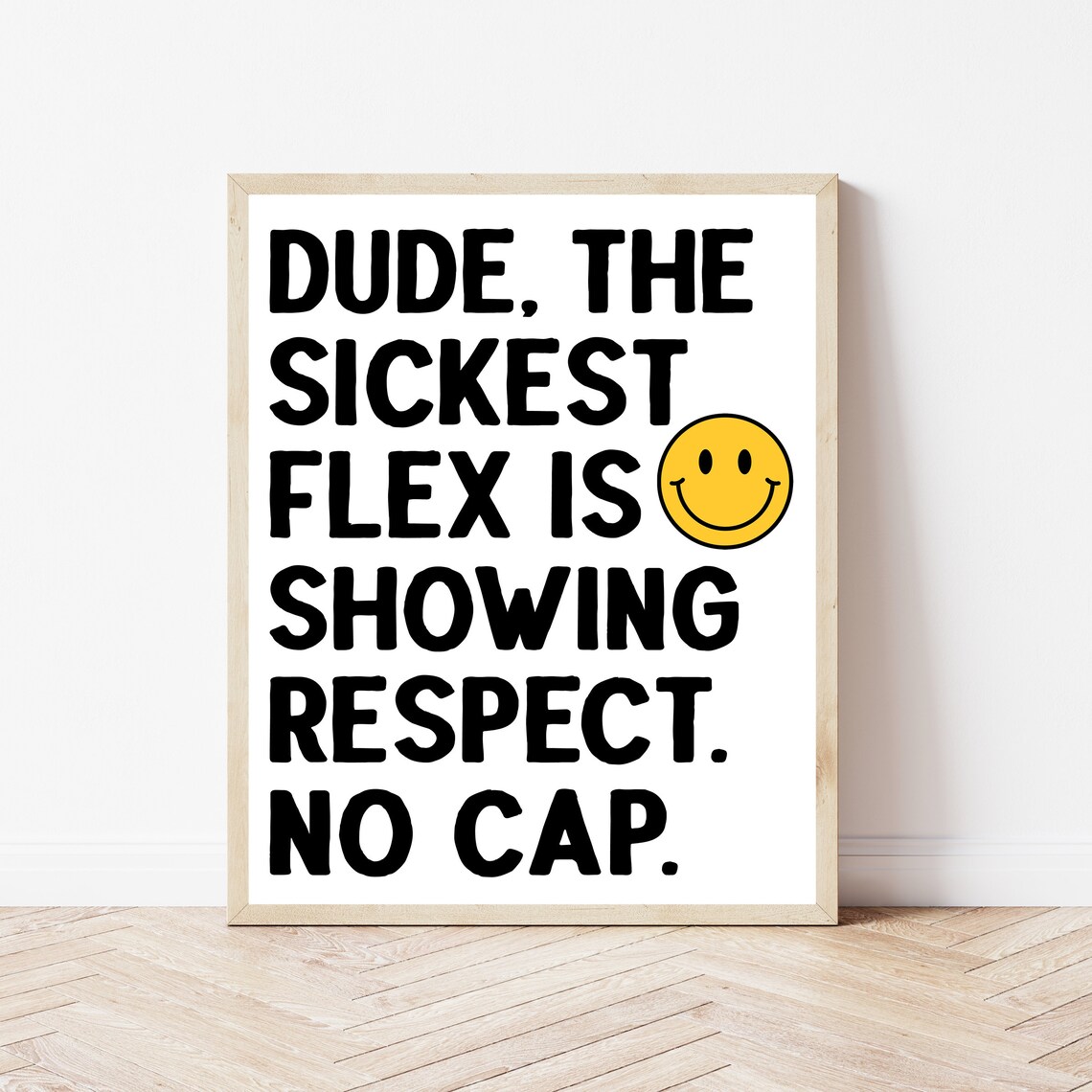 Smiley Face Classroom Decor Retro Math Poster