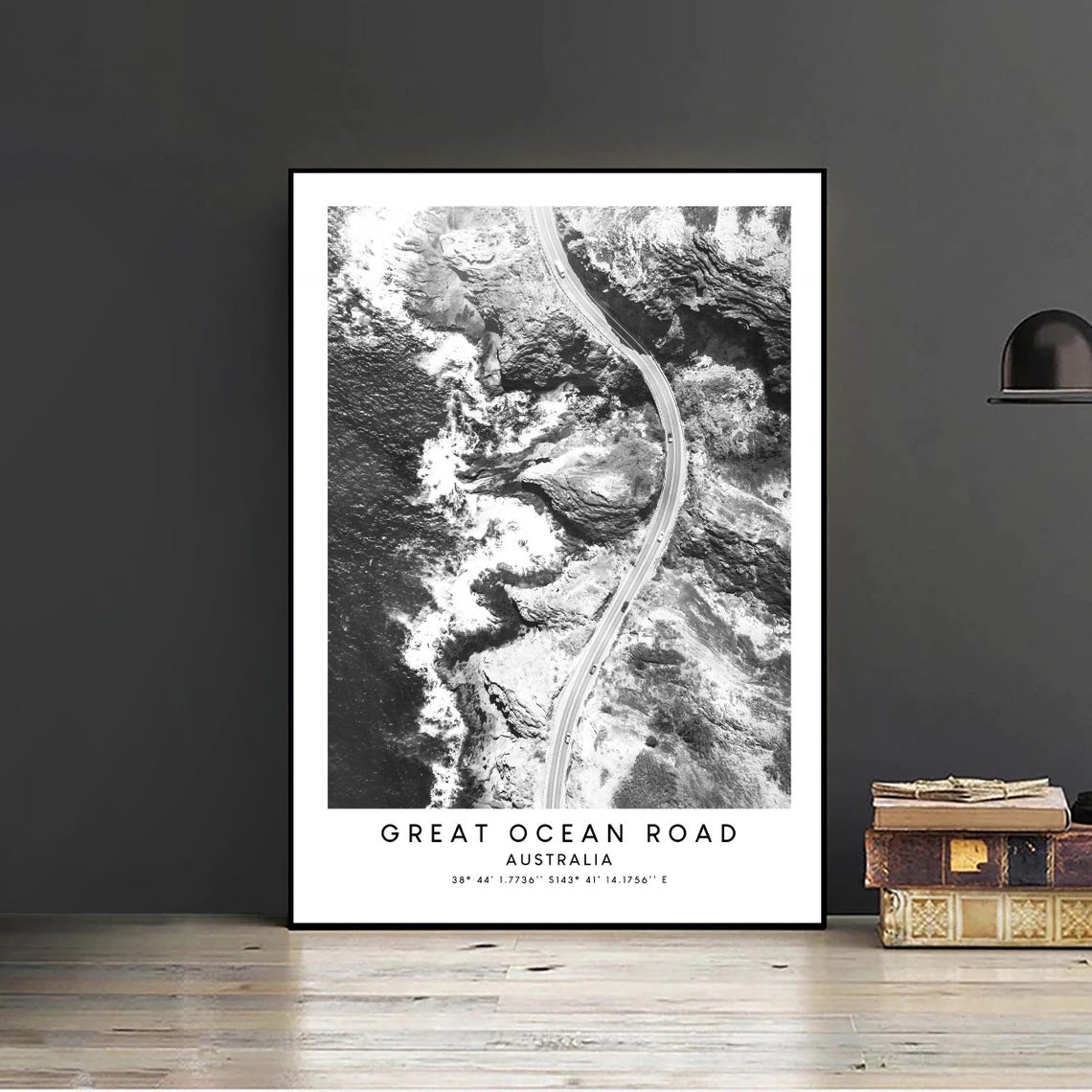 Great Ocean Road Minimalist Travel Poster, Australia - Image 2