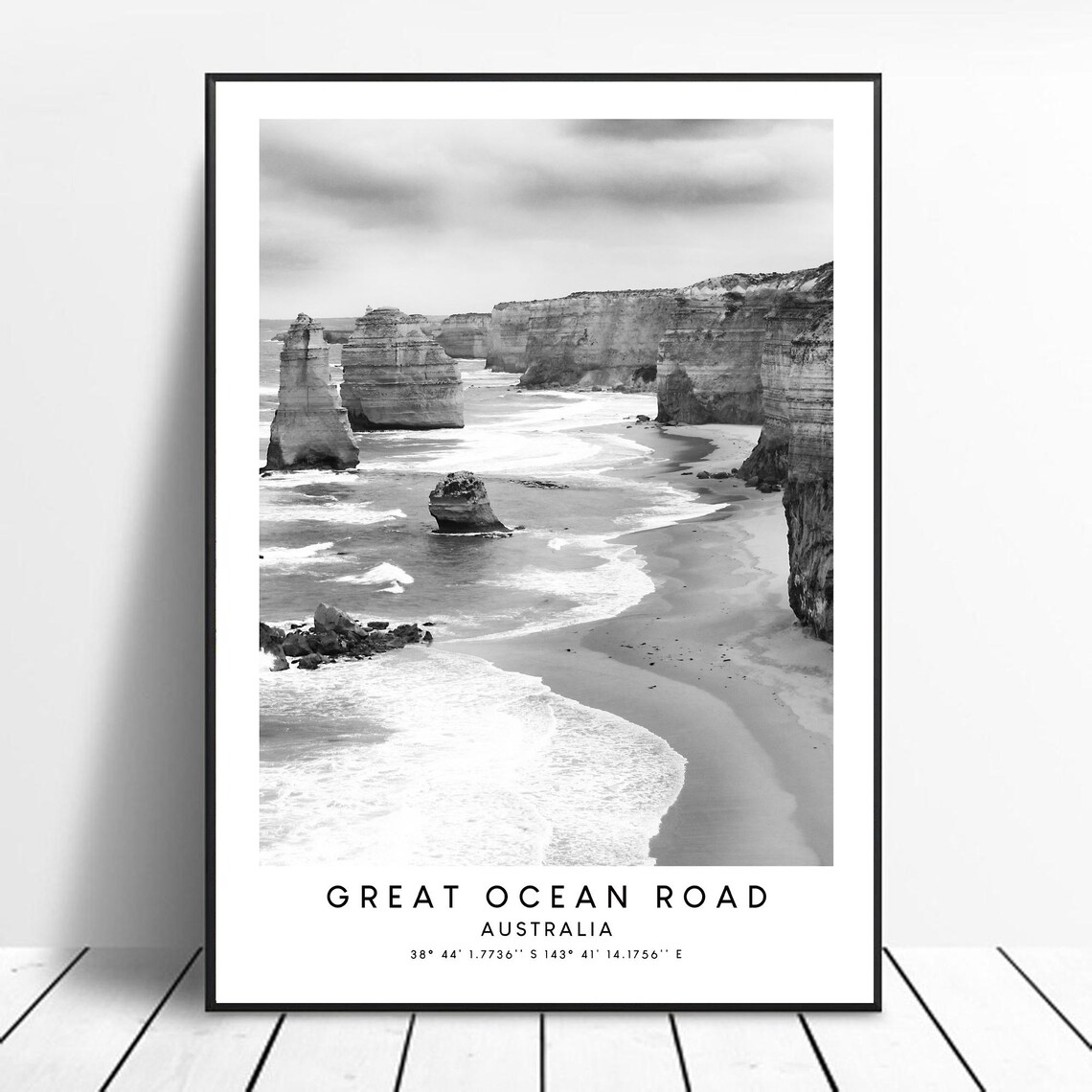 Great Ocean Road Minimalist Australia Art Print