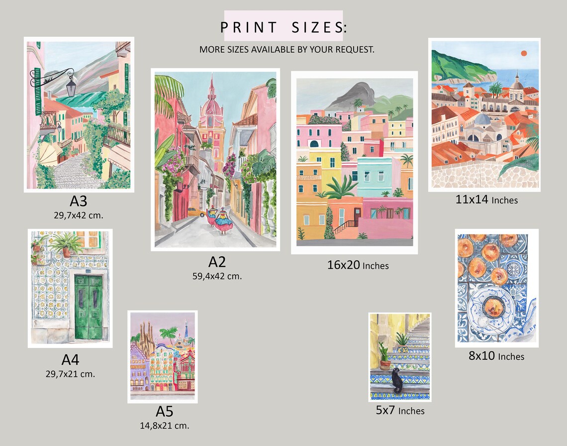 Bo Kaap, Cape Town Travel Poster, South Africa - Image 2