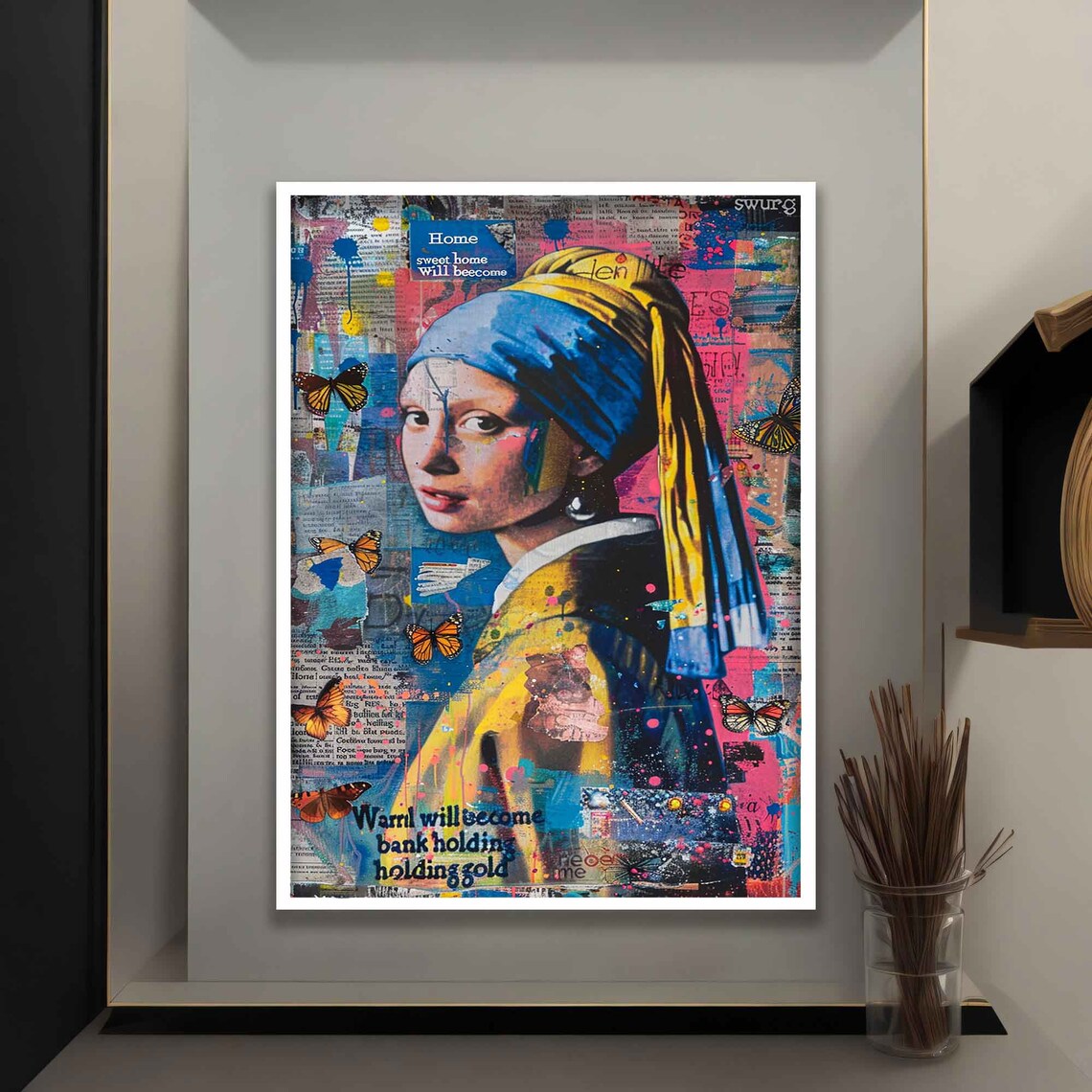 Girl With A Pearl Earring Johannes Vermeer Woman Wall Art Famous Vermeer Wall Art Woman Artwork - Image 4