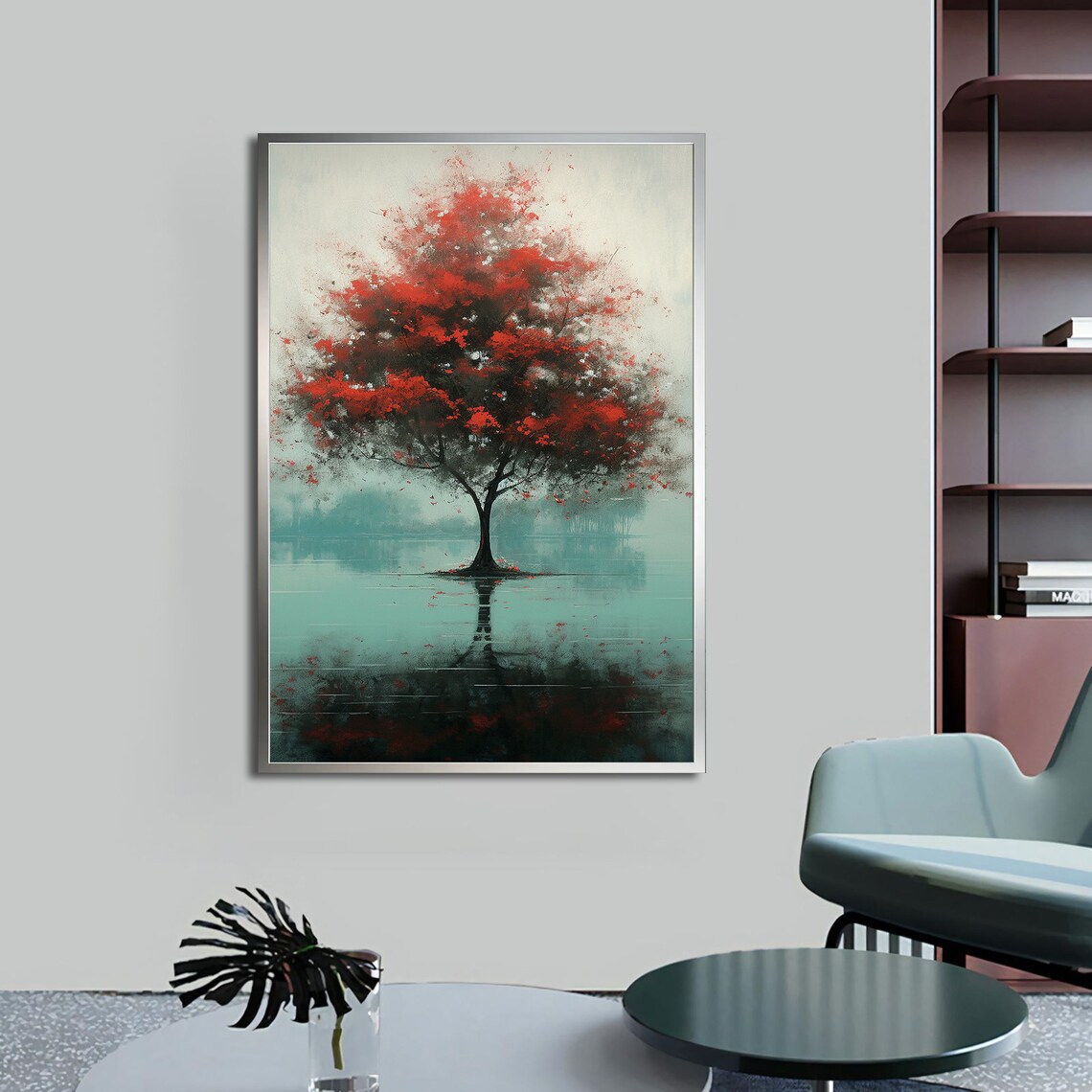Tree Wall Art For Your Home And Office Modern Decor Ideas With Different Frame Options Natural And Vibrant Home Wall Decor - Image 4