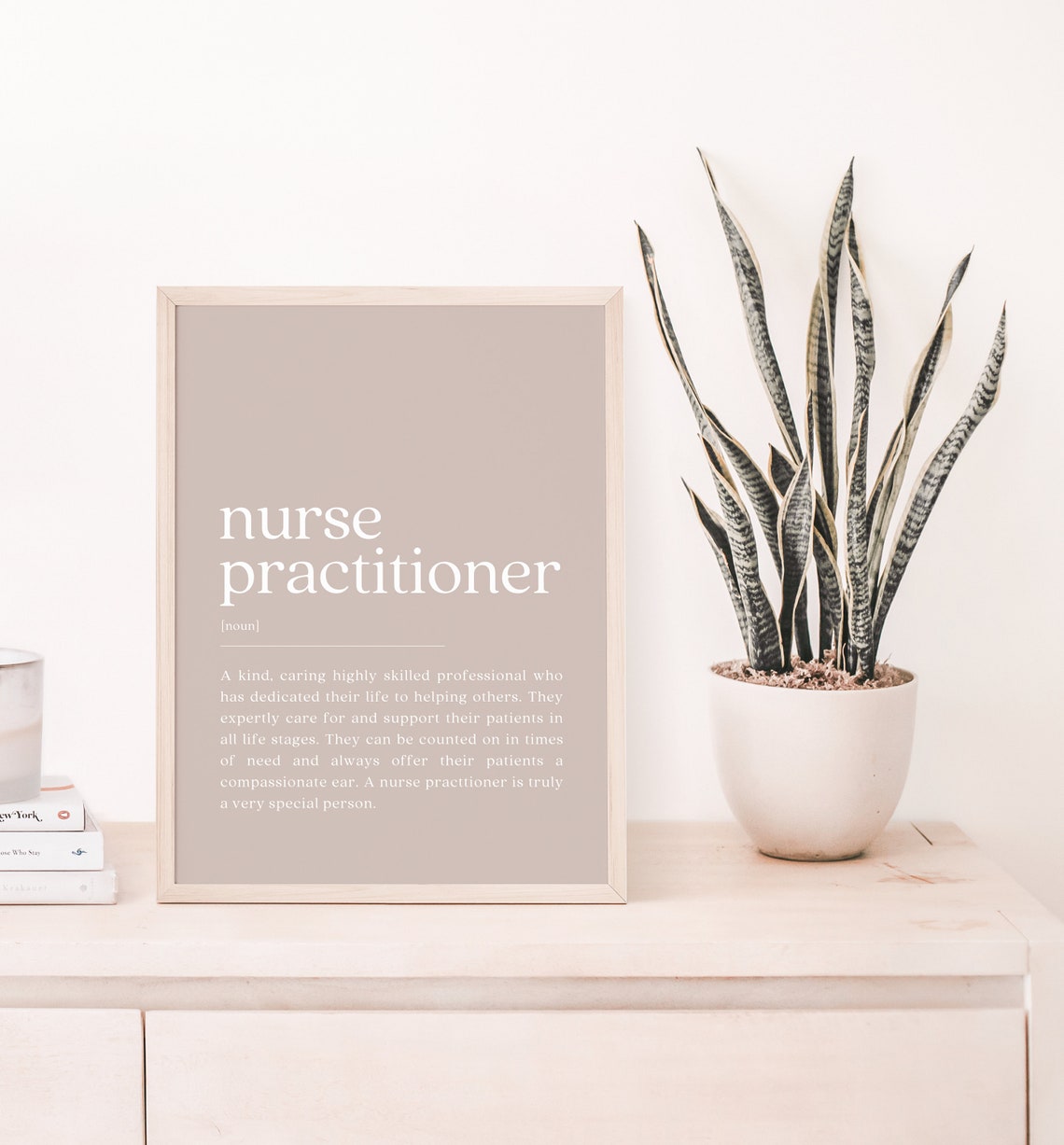 Nurse Practitioner Definition, Gift for Coworker - Image 2