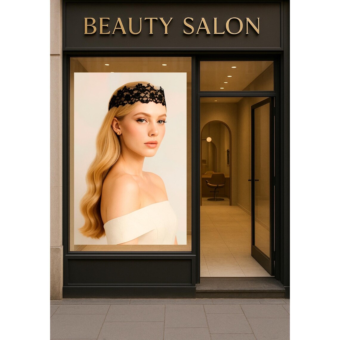 Professional Beauty Salon Poster, Studio Decor