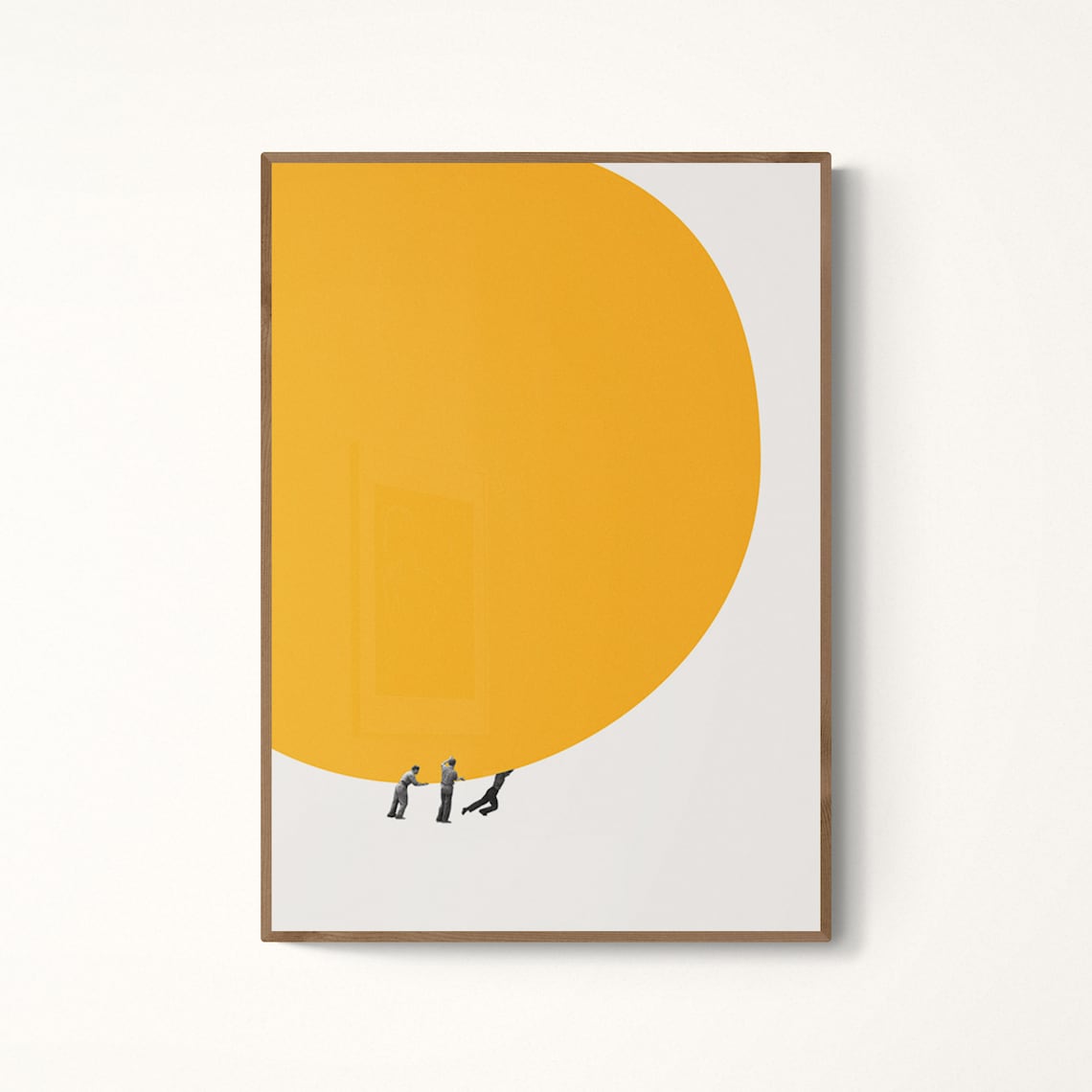 We Can Move The Sun Together Sun Art Print