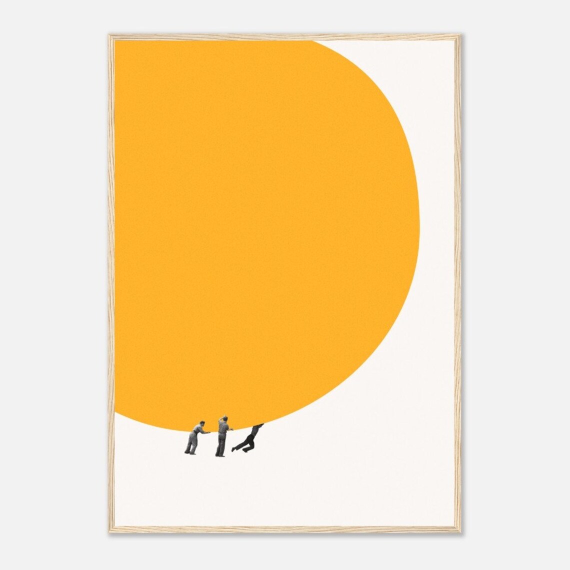 We Can Move The Sun Together Quote Art Print - Image 3