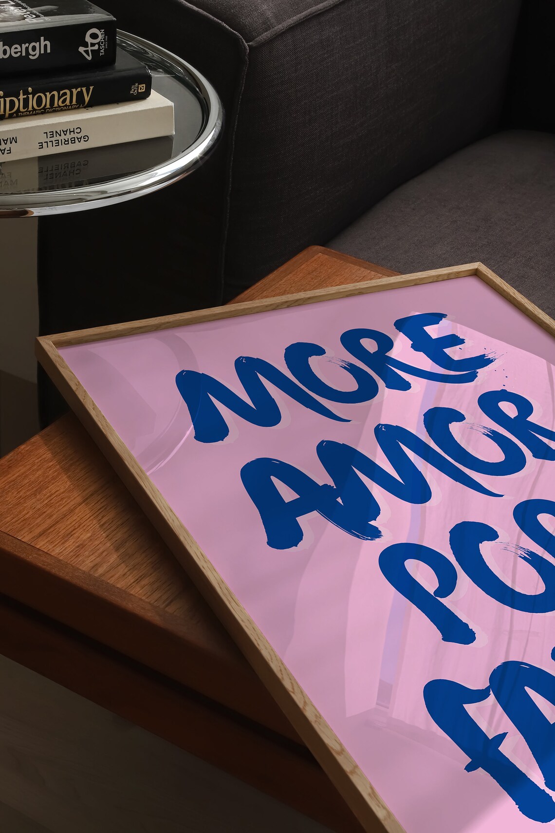 More Amor Por Favor Love Quote Art Print - Image 2