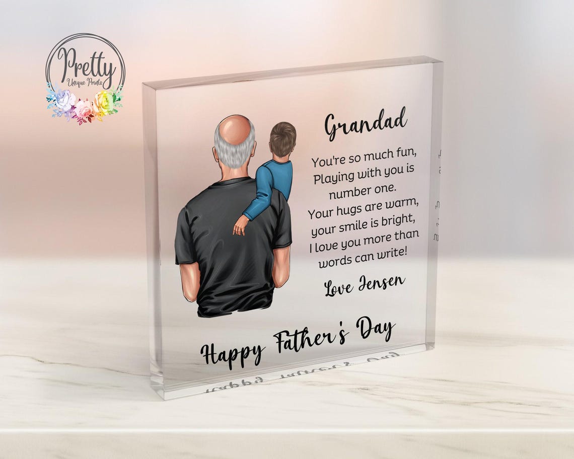 Fathers Day Gift For Grandad Fathers Day Gift For Grandpa Fathers Day Gifts From Grandson Grandpa Fathers Day Gifts