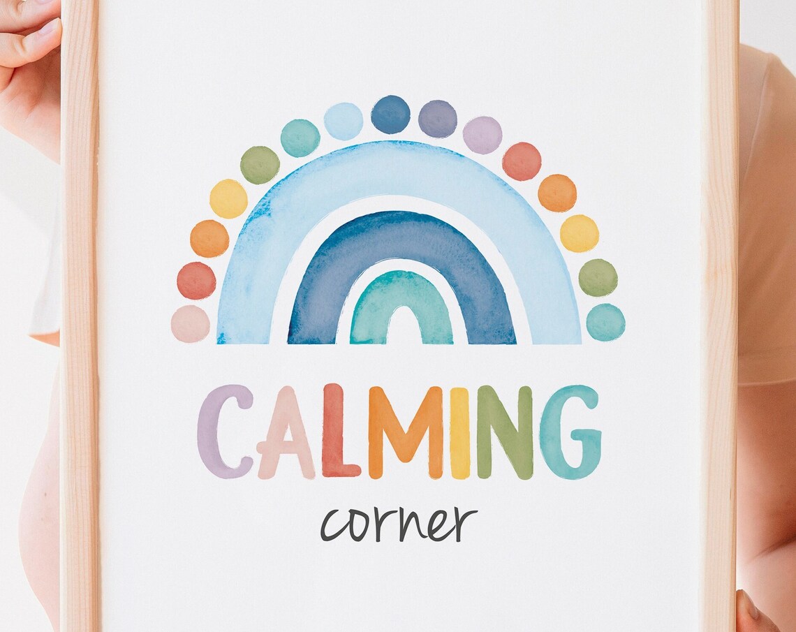 Calming Corner Poster, Counseling Office Decor - Image 7