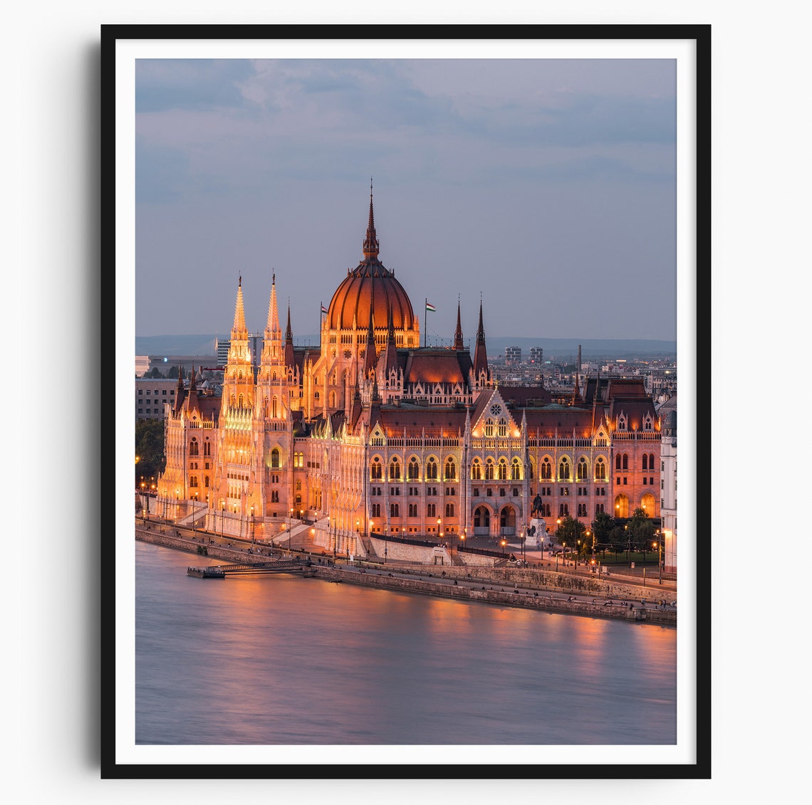 Budapest Hungary Print Hungarian Parliament Wall Art Print Poster Travel Print Travel Poster Wall Art Living Room Prints Art Decor