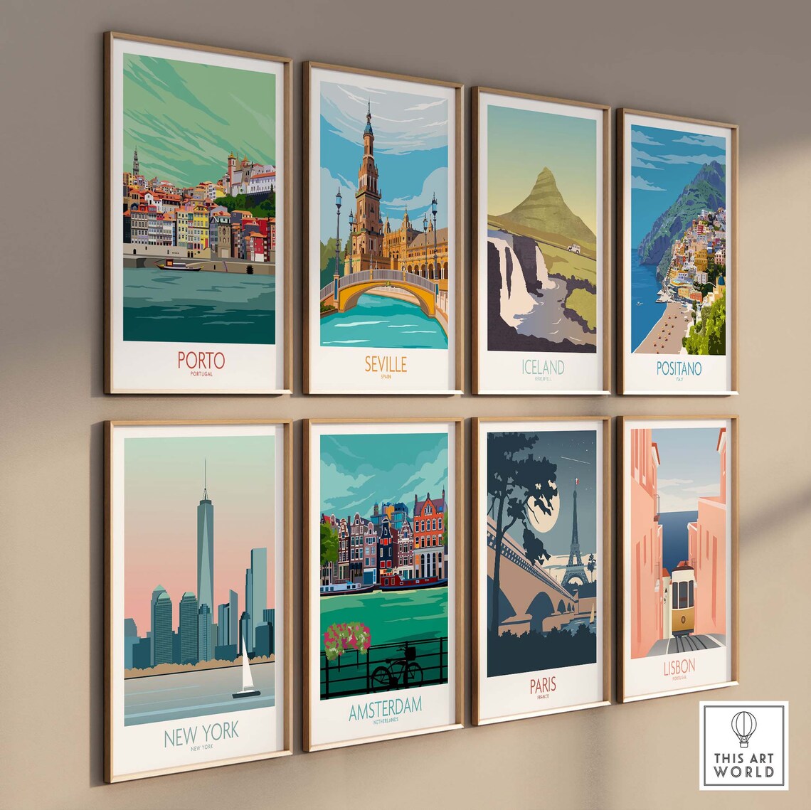 Porto Travel Poster, Portugal City Wall Art - Image 3