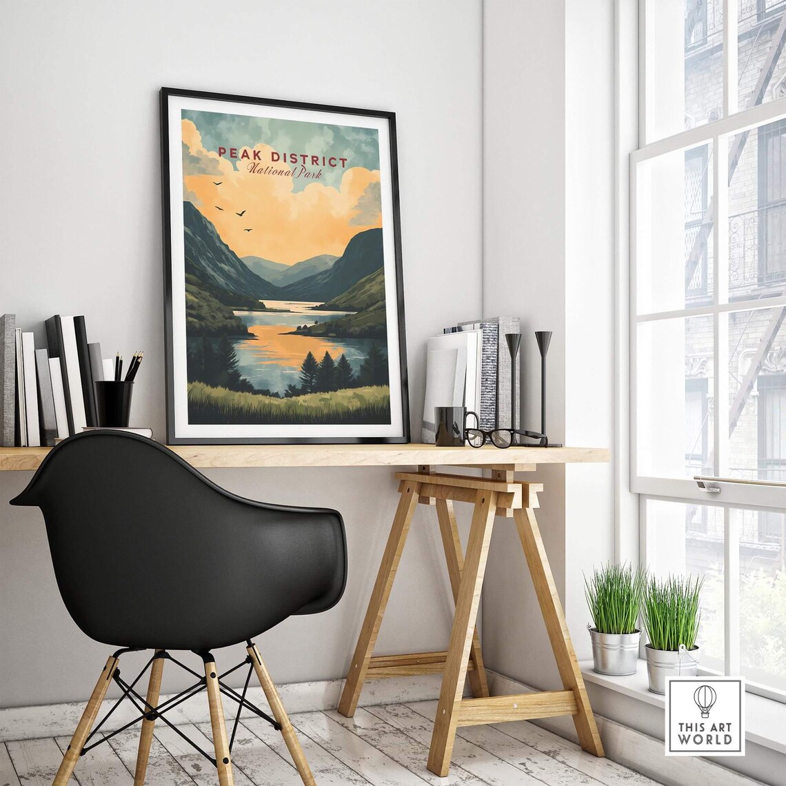 Peak District National Park Poster, Wall Art - Image 4