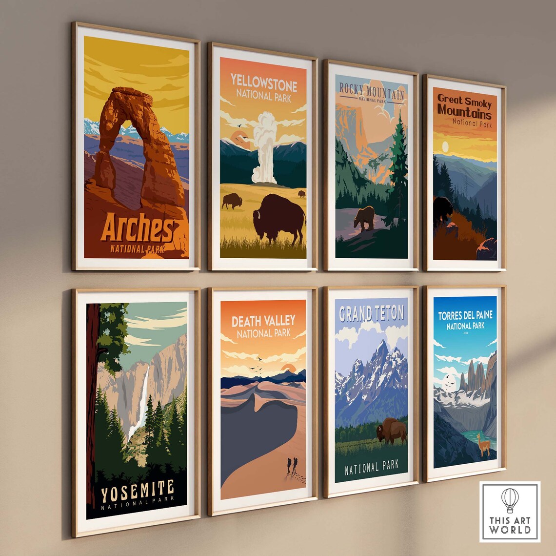 Rocky Mountains Colorado National Park Poster Print - Image 3