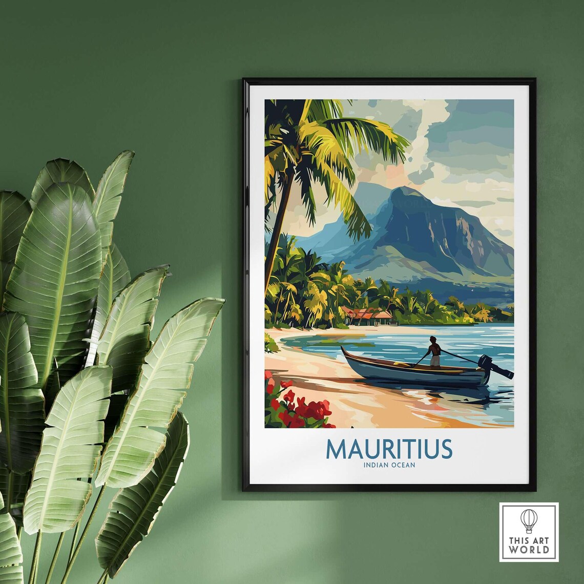 Mauritius Paradise - Tropical Getaway Art - Image 2