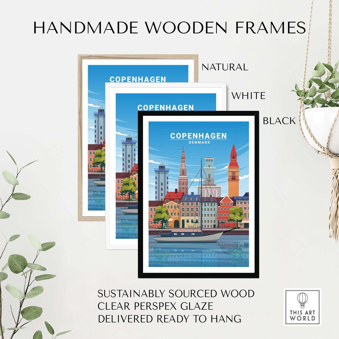 Copenhagen Print Gift Poster - Image 2