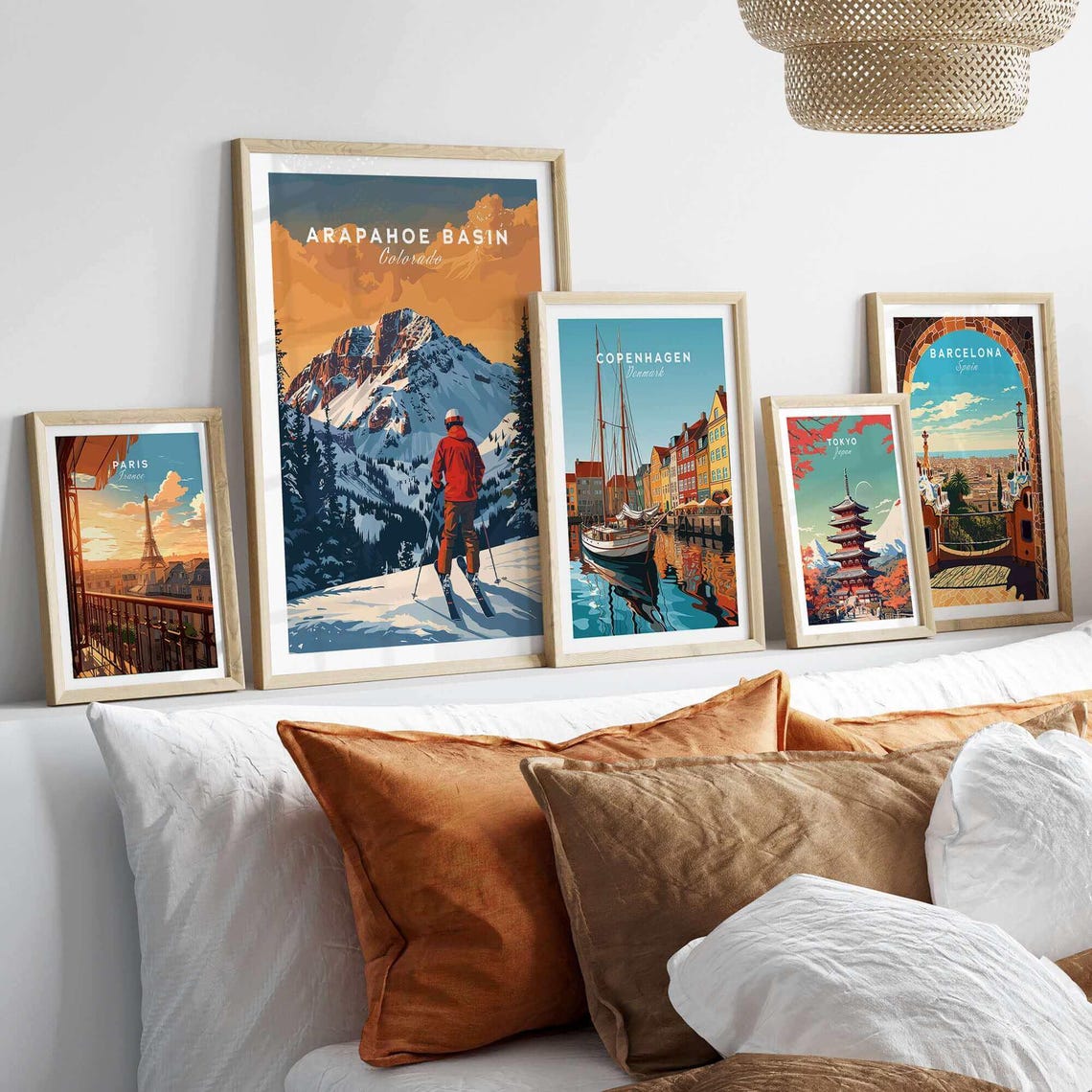 Arapahoe Basin Travel Poster, Colorado Ski Resort - Image 3