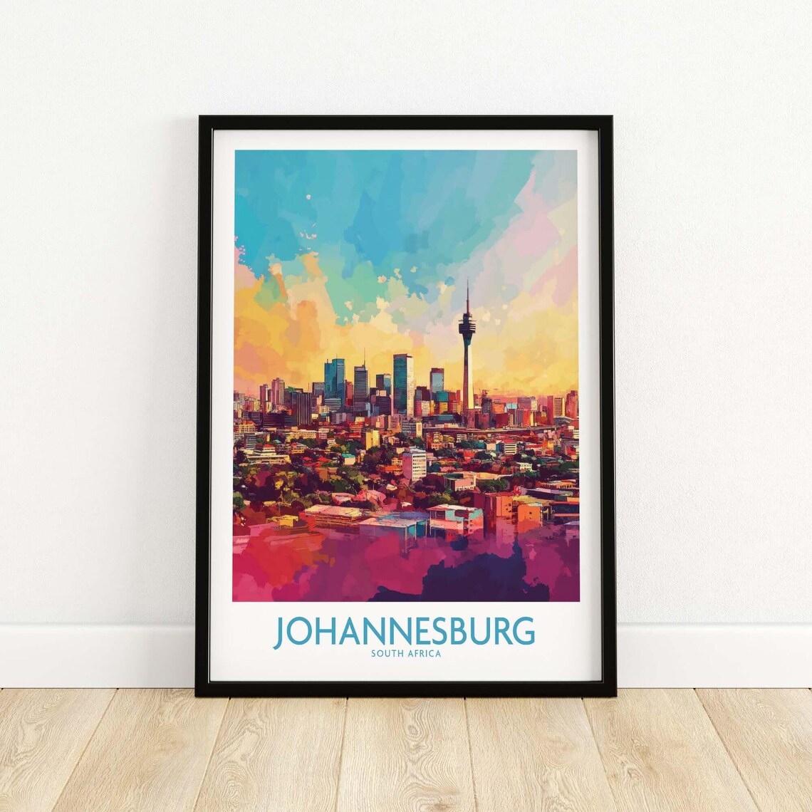 Joburg Skyline, Johannesburg South Africa Art Print - Image 5
