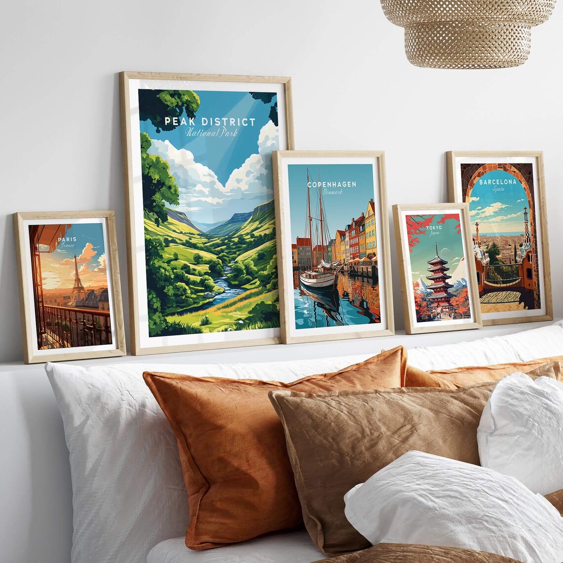 Peak District Travel Poster, National Park Illustration - Image 3