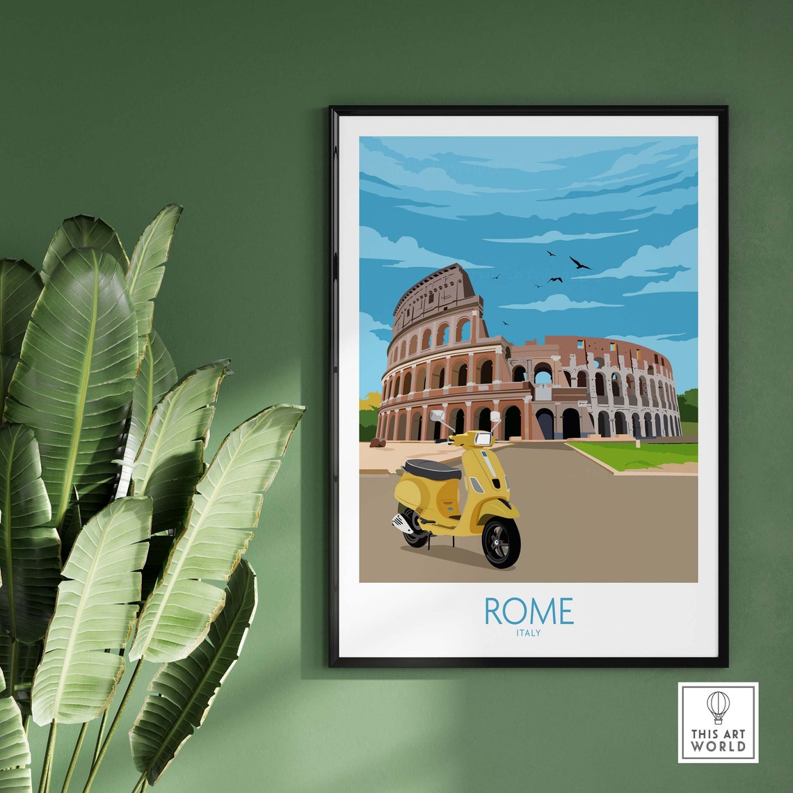 Rome Italy Wall Art Poster Print - Image 3