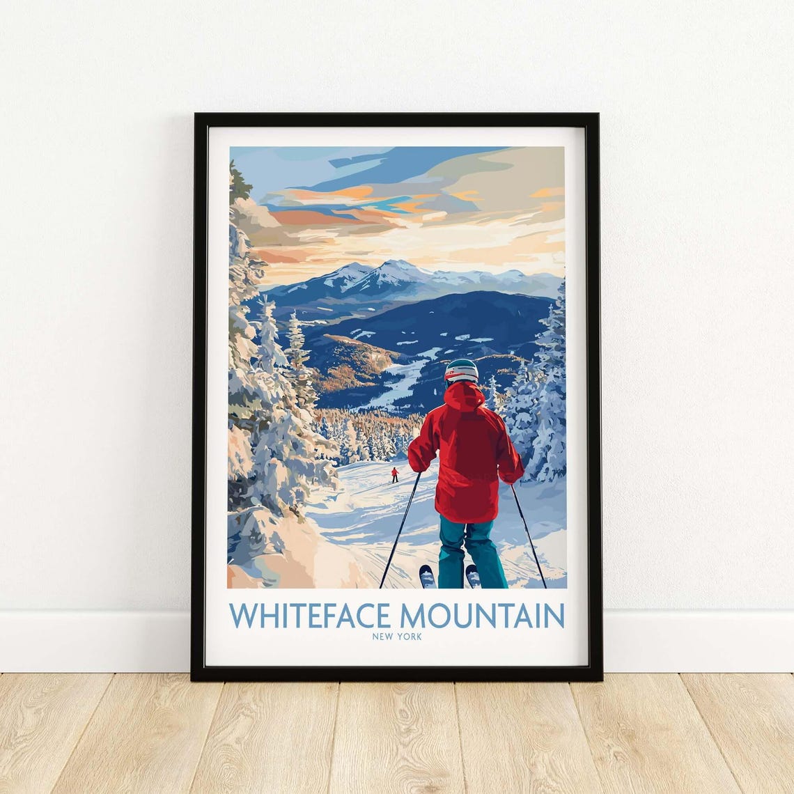 Whiteface Mountain Ski Art Print - Image 5