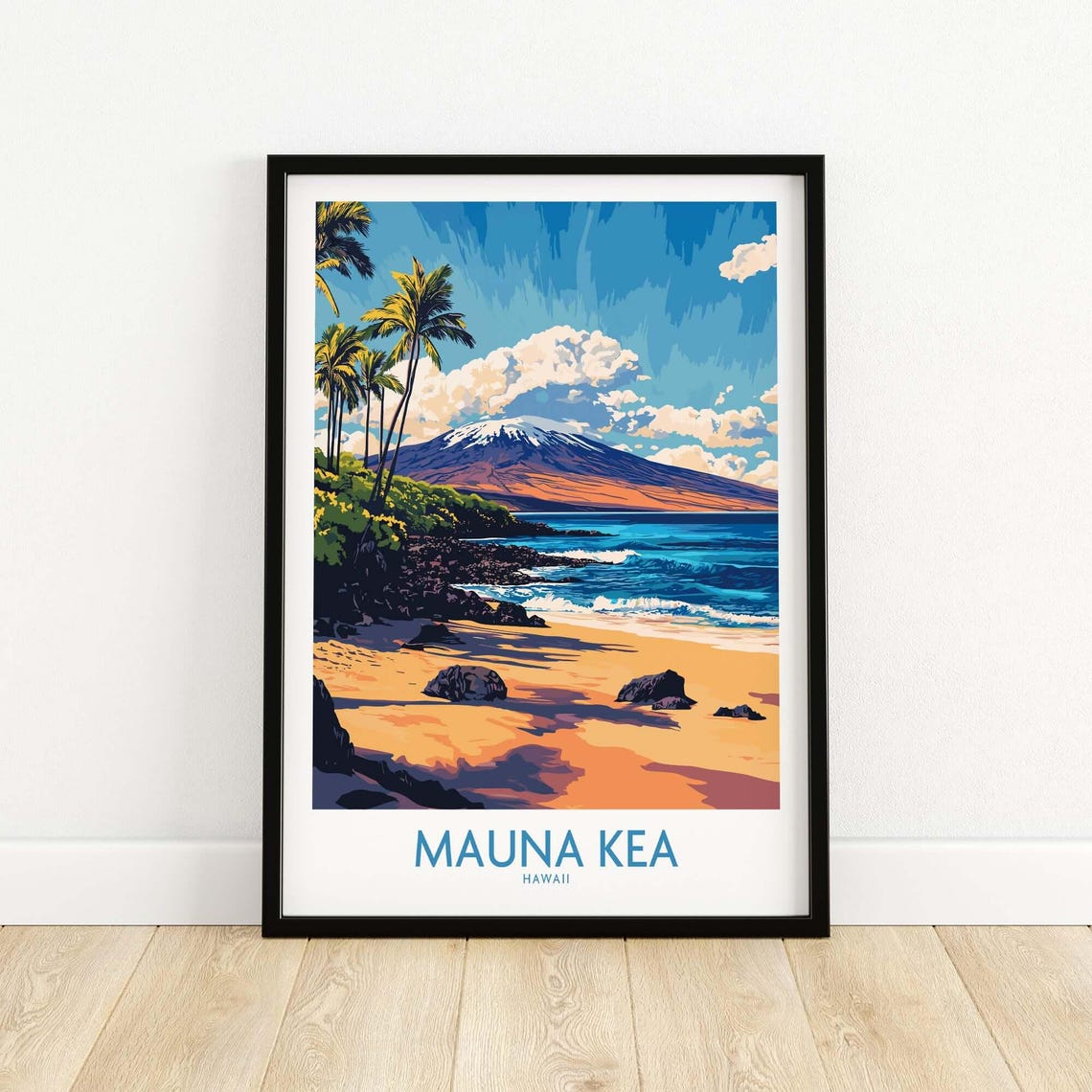 Mauna Kea Travel Poster, Hawaii Wall Art - Image 5
