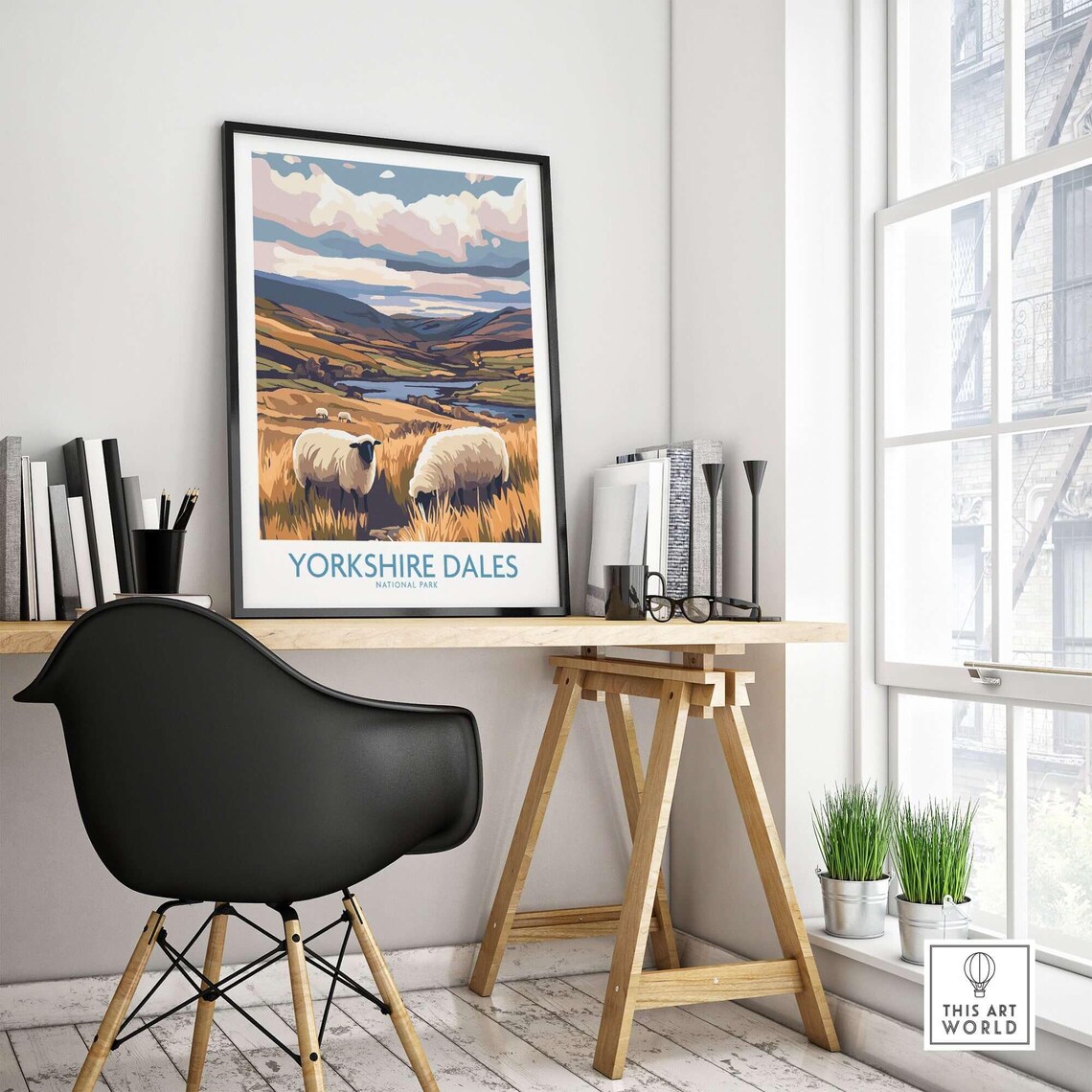 Yorkshire Dales National Park - Vintage Poster - Image 4