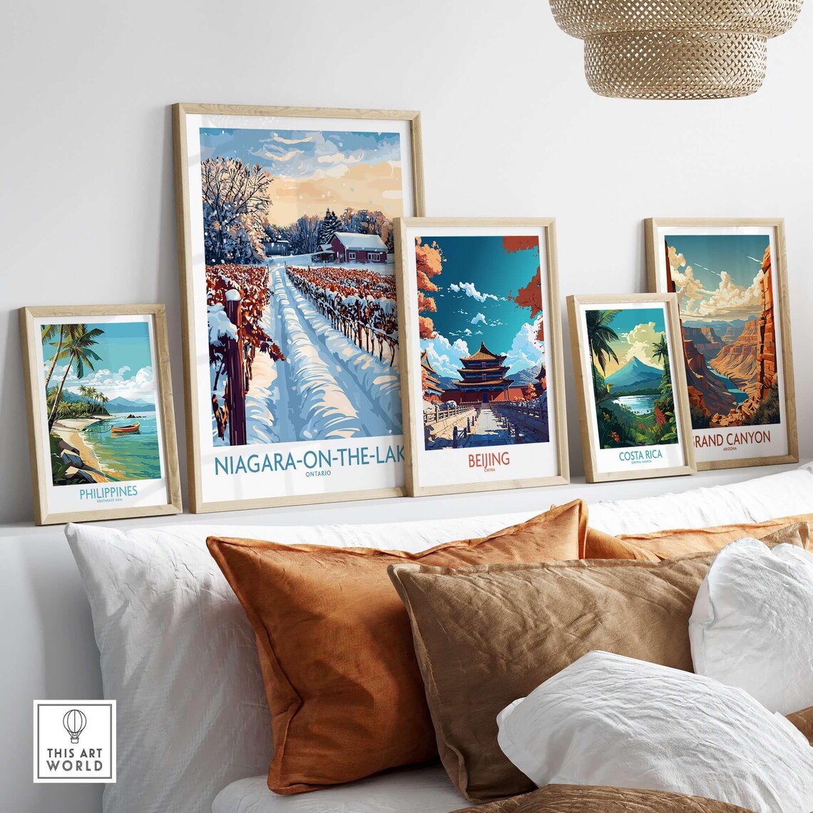Niagara on the Lake Vineyards - Winter Poster - Image 3