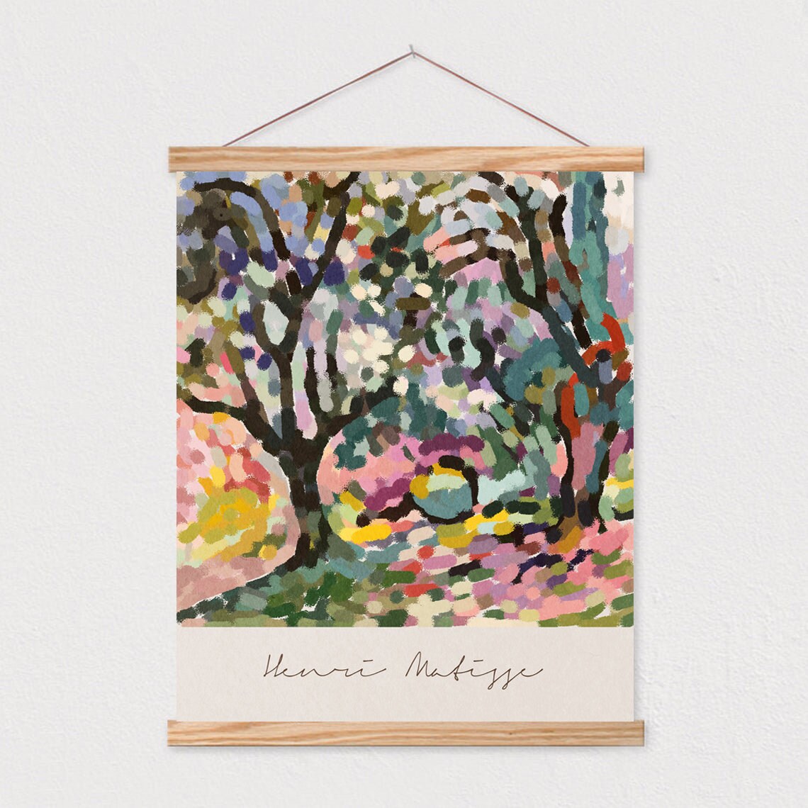 Henri Matisse Olive Trees Fauvist Landscape Classic Artwork Poster - Image 2