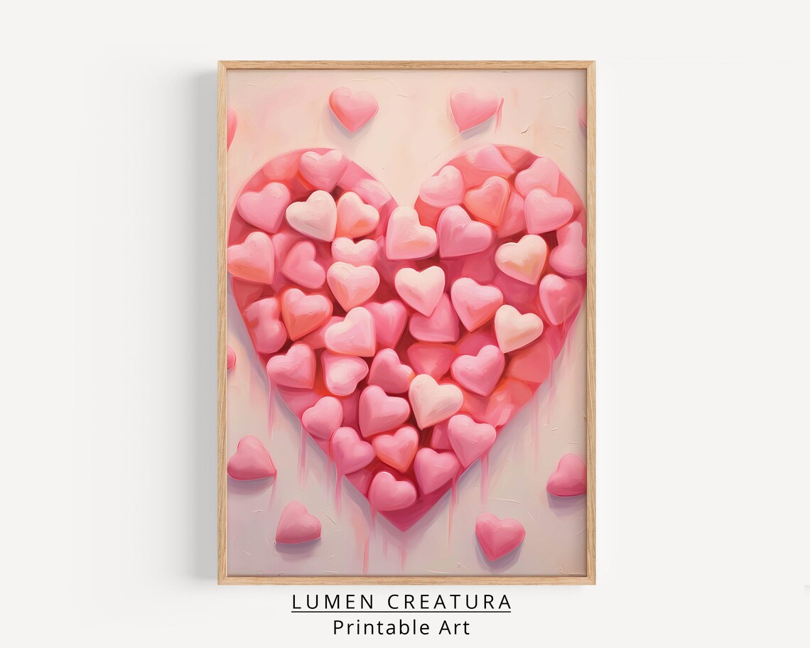 Valentines Day Heart, Romantic Gift For Her