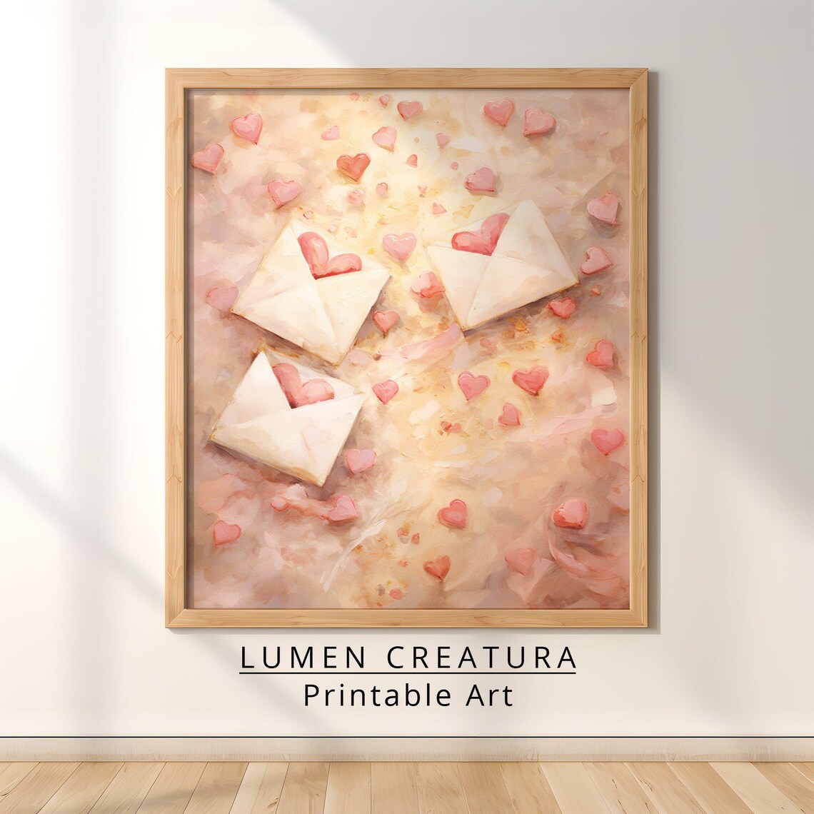 Cute Lettre Art, Romantic Valentines Day Decor - Image 4