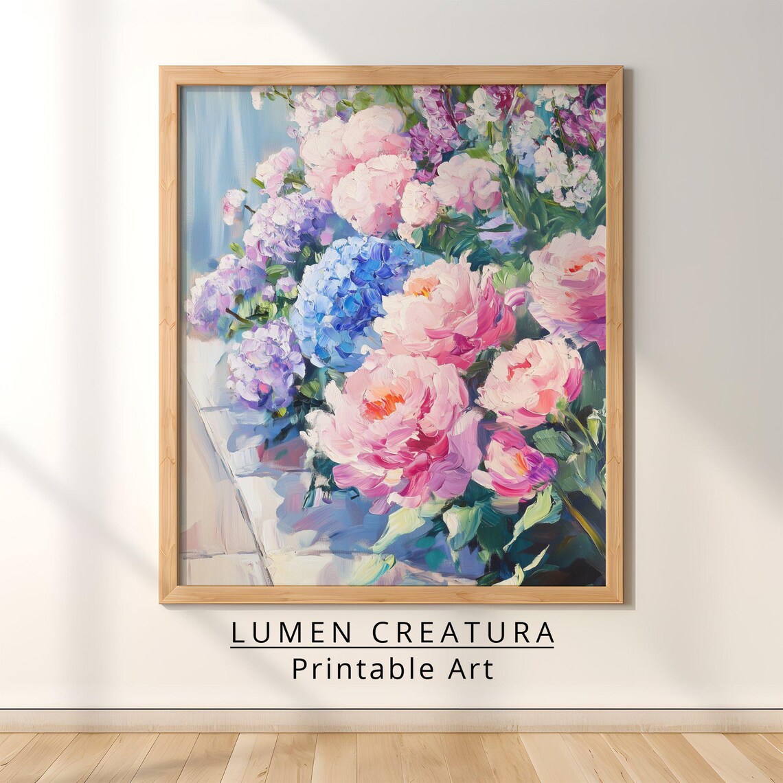 Spring Flower Garden, Muted Vintage Botanical Art - Image 4