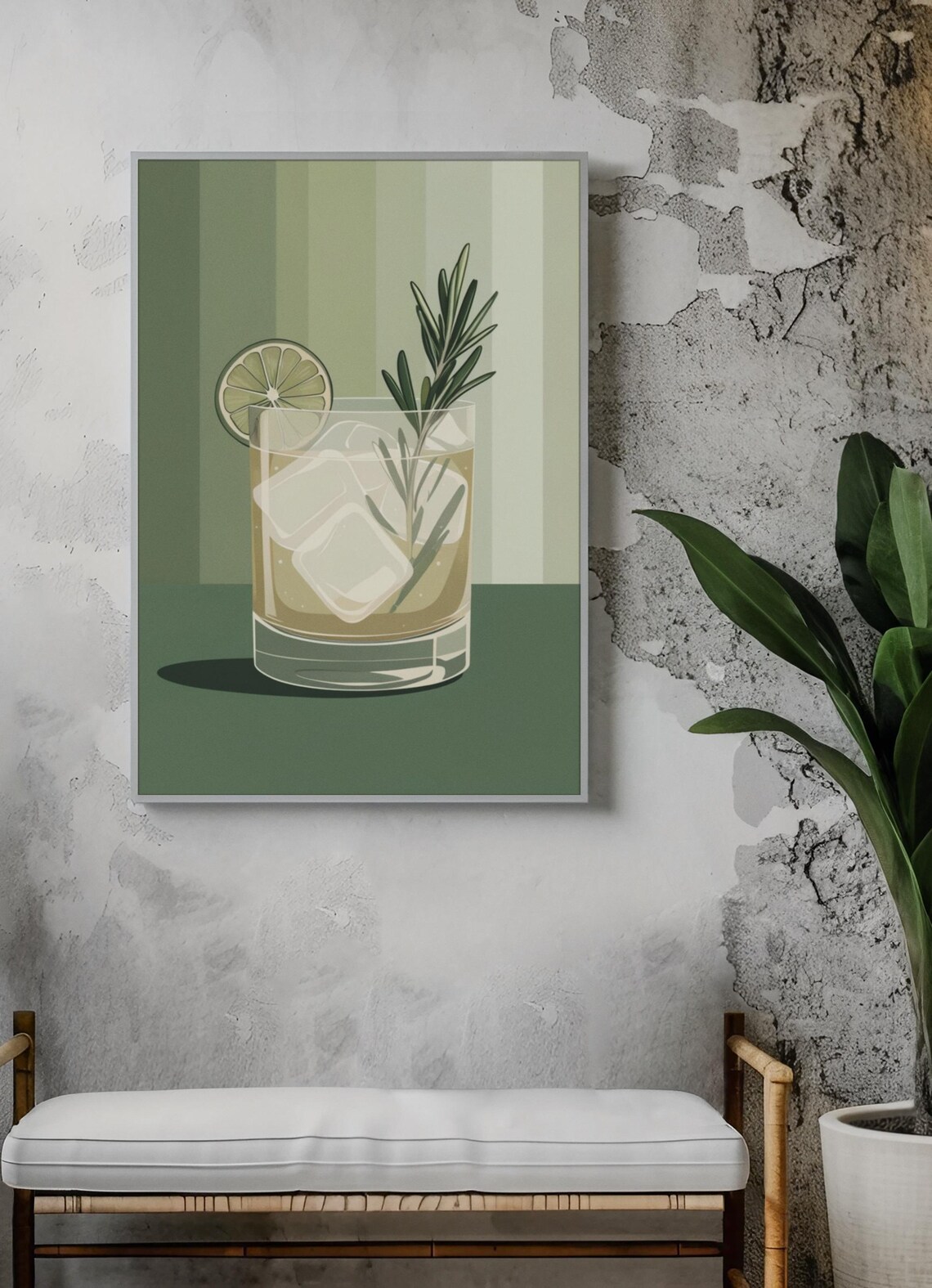 Art Deco Whiskey Glass Poster, Luxurious Decor - Image 6