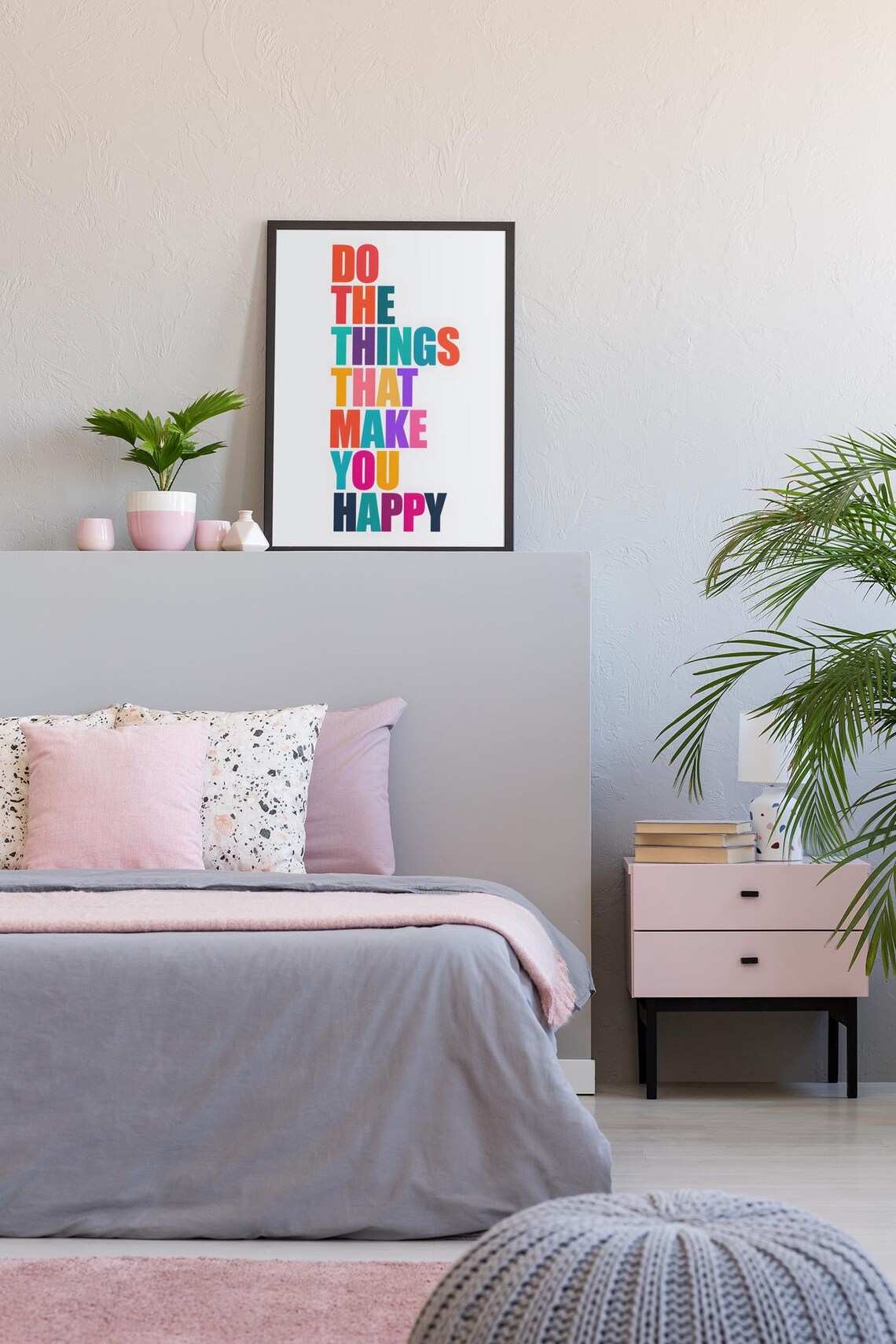 Do What Makes You Happy, Inspiring Home Office Decor - Image 4