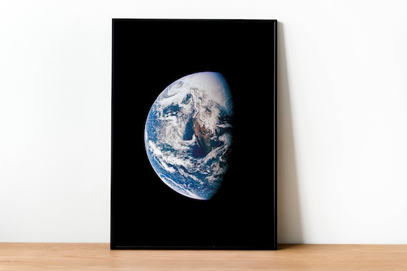 Planet Earth NASA Photography Art Print