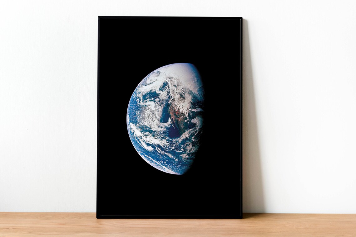 Planet Earth NASA Photography Art Print