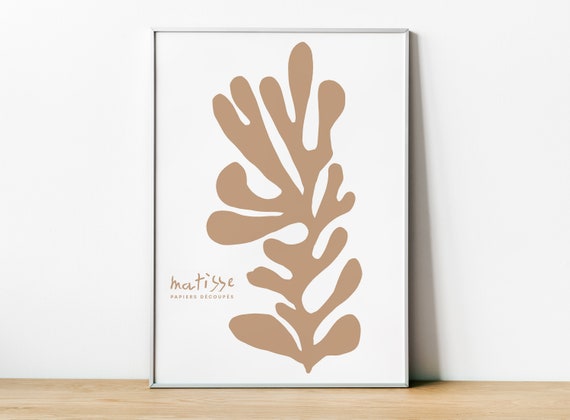 Henri Matisse Papiers Decoupes, Golden Paper Cutouts