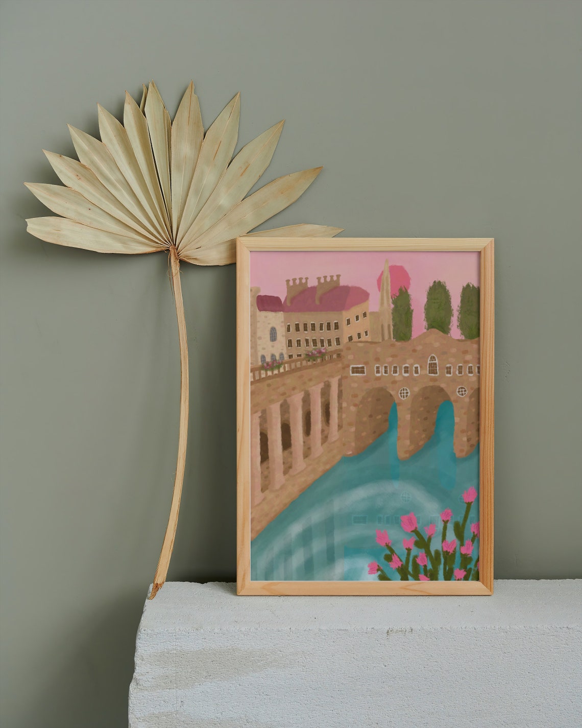 Bath City Retro Travel Poster - Image 7