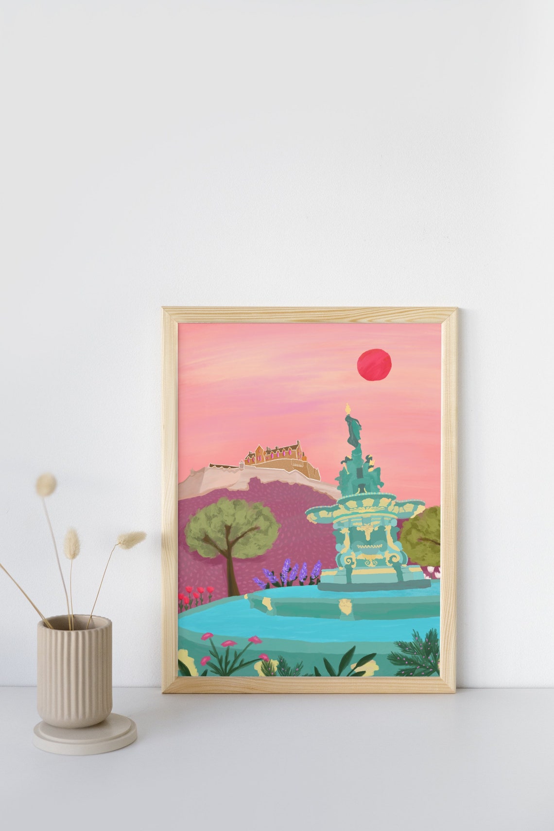 Edinburgh Travel Poster - Image 4