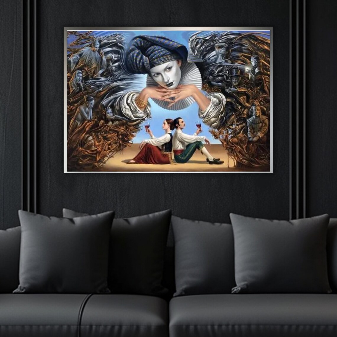 Mikhail Khokhlachev Surreal Abstract Painting - Image 2