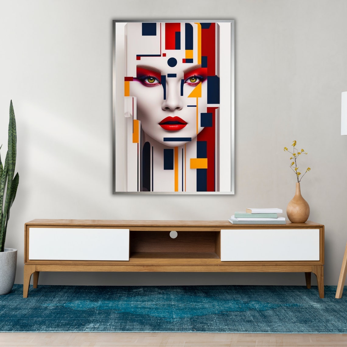 Modern Abstract Artwork, Home Decor - Image 2