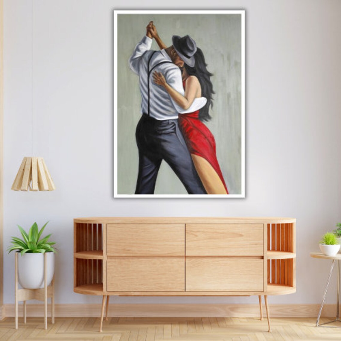 Flamenco Dancing Couple, Spanish Dance Decor - Image 3